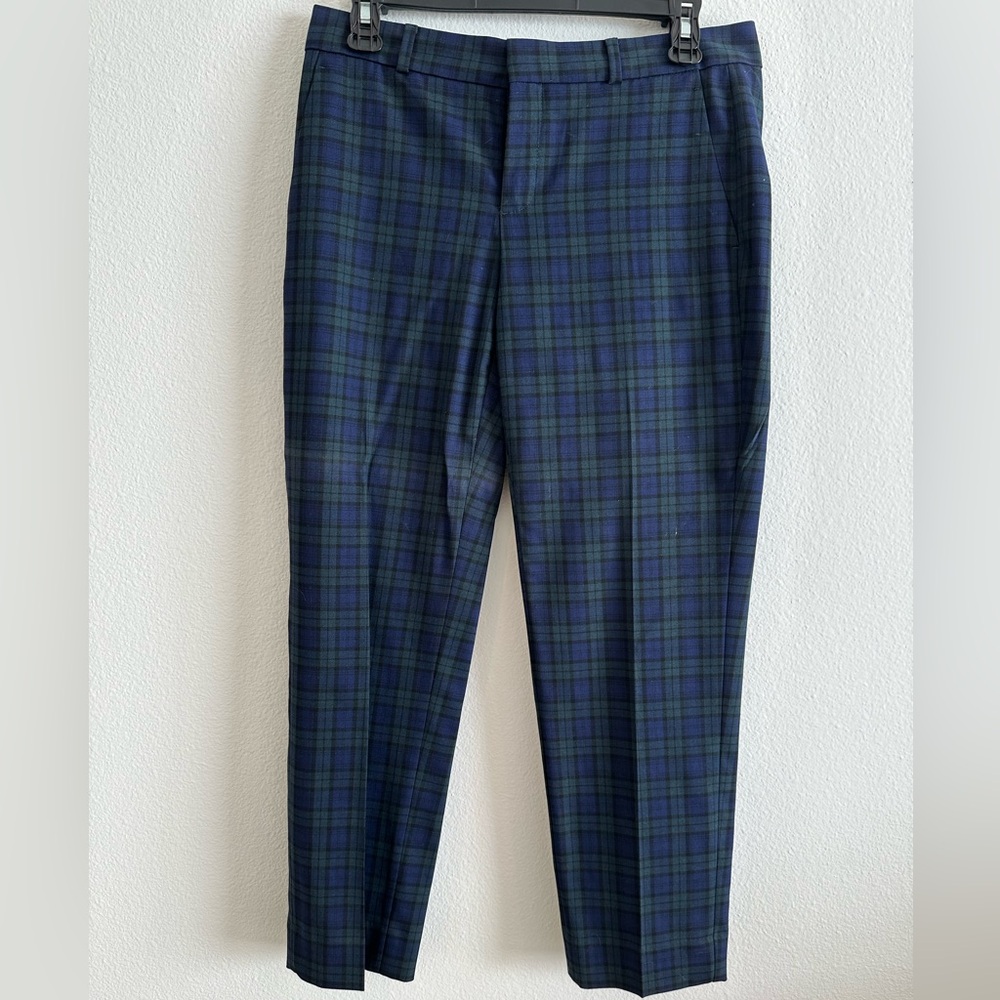 Banana Republic Avery Dress Pants, Size 2, Plaid